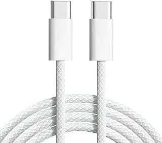 skysia USB-C to USB-C Fast Charging Cable | PD 60W Type-C Charger | Nylon Braided MFi Certified Cord for iPhone 15, MacBoo Price In India