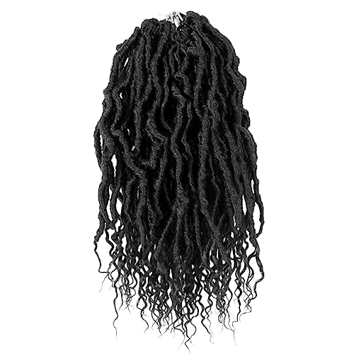 BOHOBABE Faux Locs Crochet Hair 10 Inch, Boho Soft...