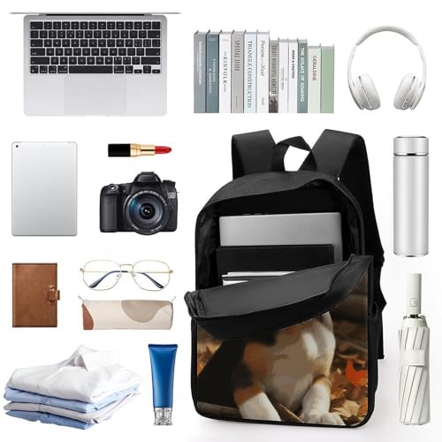 Cute Beagle Backpack Lightweight Casual Bookbag 17 Inch Work Business Backpacks Travel Daypack for Men Women3