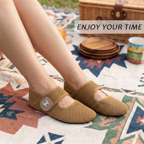 Image of Water Shoes for Women Men Barefoot Beach Swim Aqua Socks Summer Wide Slides Sandals Quick Dry Pool River Sea Sock Shoes
