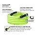 Flexzilla Pro Water Hose with Reusable Fittings, 5/8 in. x 50 ft., Heavy Duty, Lightweight, Drinking Water Safe, ZillaGreen - HFZWP550-E
