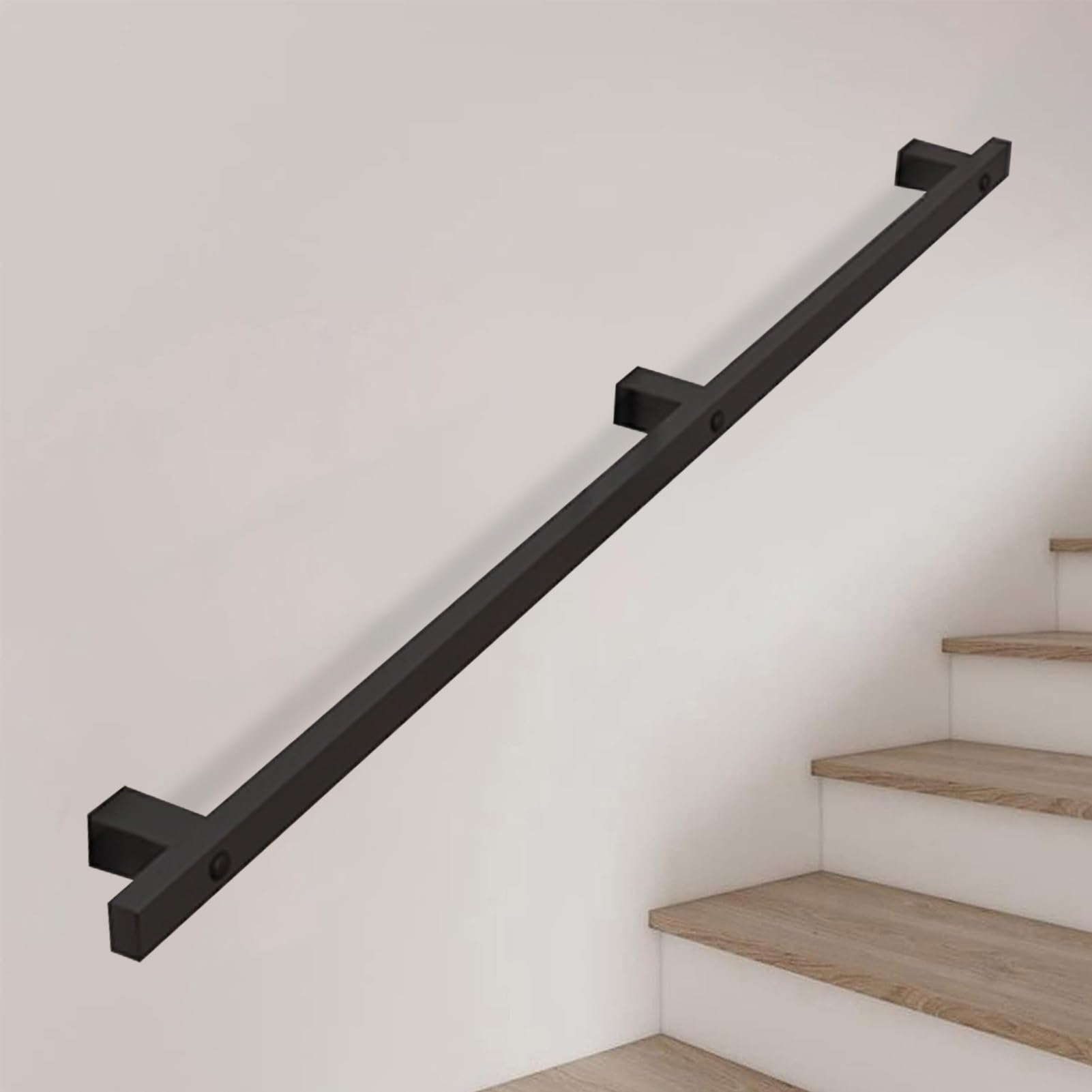 Rampe d'escalier moderne pour protéger toute la famille avec élégance 7 pieds