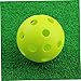 BESPORTBLE 12pcs Golf Practice Ball Outdoor Balls Practice Plastic Baseballs Sports Balls Plastic Balls Indoor Golf Golfing Training Balls Pe Plastic Halloween Indoor Ball