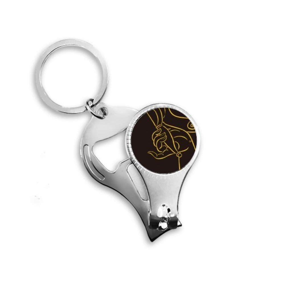 Porte-clé main de Fatma pour la protection et la spiritualité au quotidien