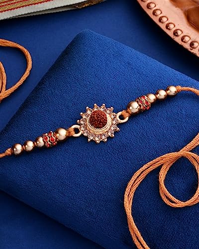 Image of Rakhi For Brother Dry Fruits Combo For Brother Single Rakhi Gift Hamper Small Pet Jars Pack Of 4 Dry Fruits Cashew Walnut Almond Pista
