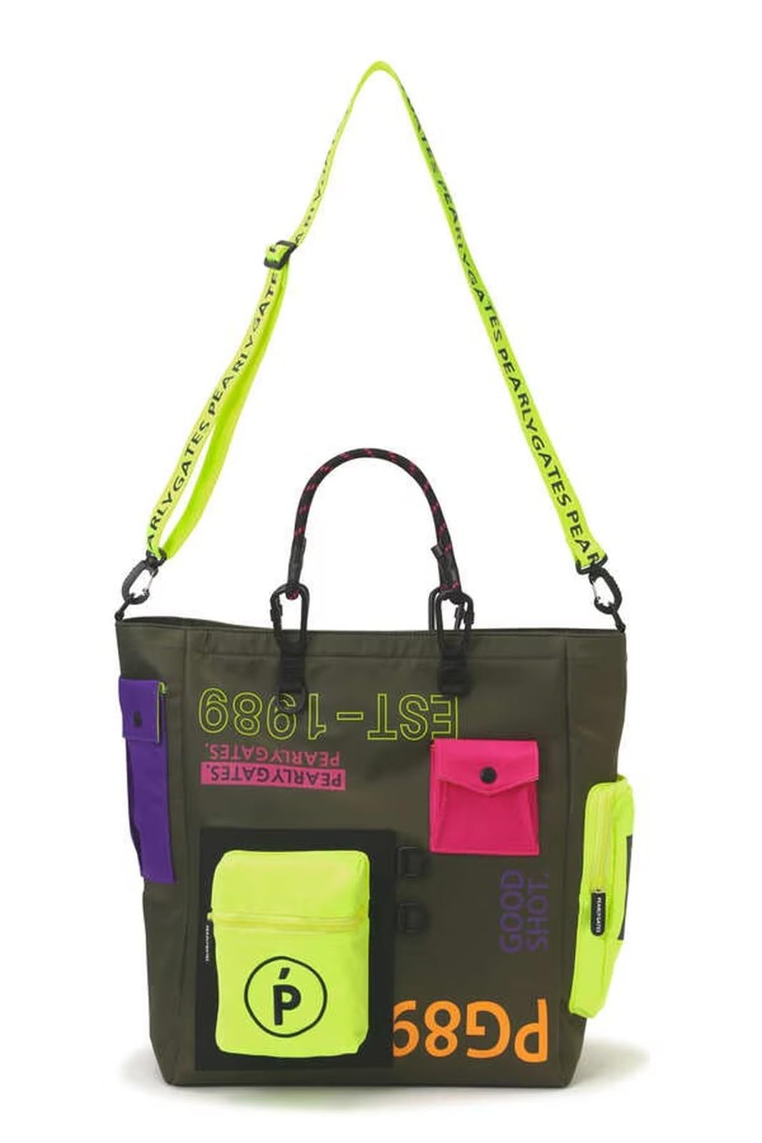 Amazon.co.jp: [パーリーゲイツ] トートバッグ (Military & Work