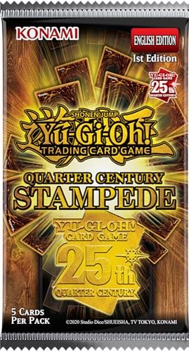 Booster Pack TO YU GI OH : 1X Sealed Booster Pack 25th Anniversary Quarter Century Stampede - 1st Edition English