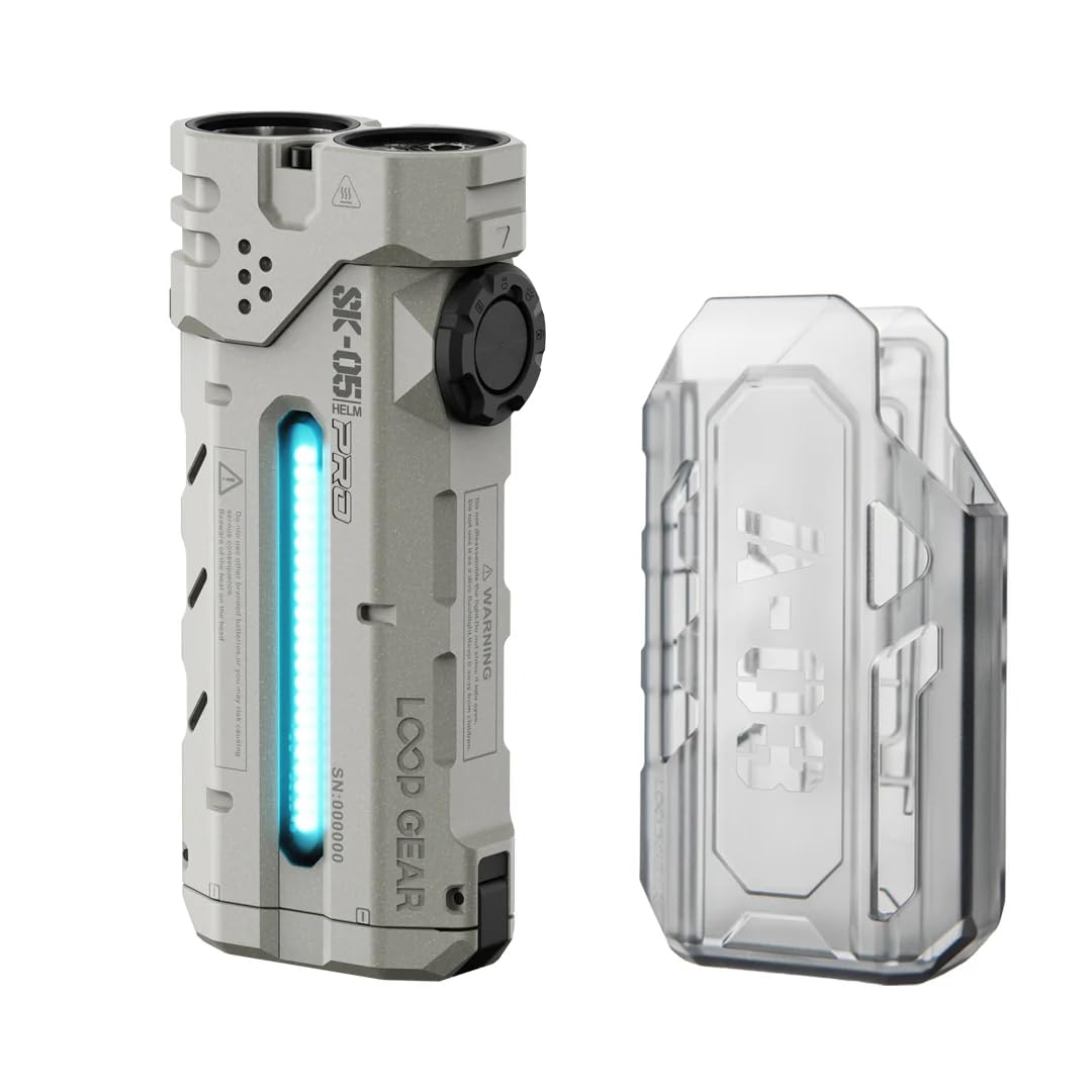 LOOP GEAR SK05 Pro LED懐中電灯　EDC　多機能　高演色 LOOP GEAR SK05 Pro Flat LED Flashlight – LOOPGEAR