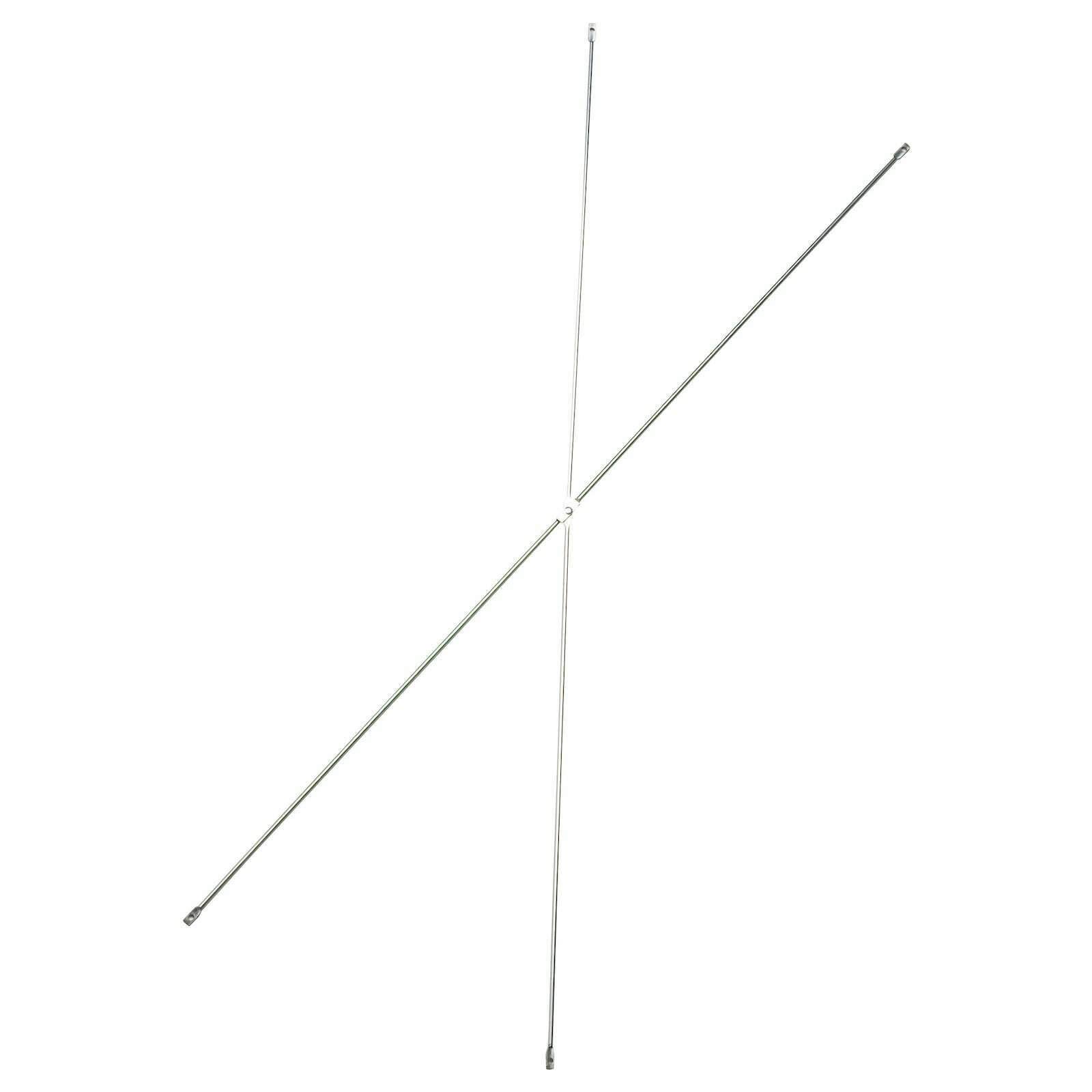 New Branded Observator Cross-Brace, for Higher Stability Galvanised 100cm [Silver]