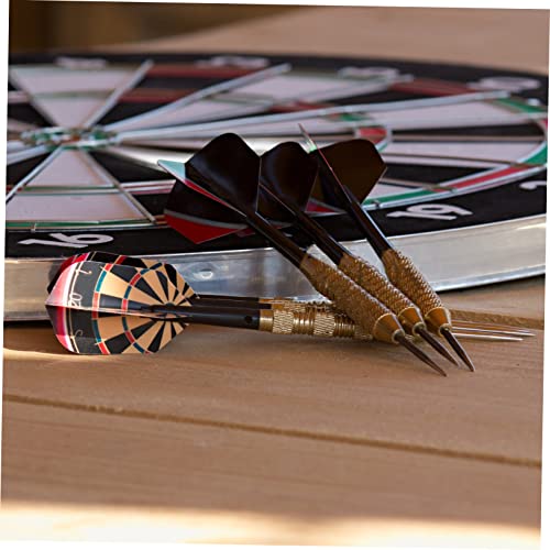 Protectores para vuelo de dardos 15 pcs aluminio negro miniatura 7