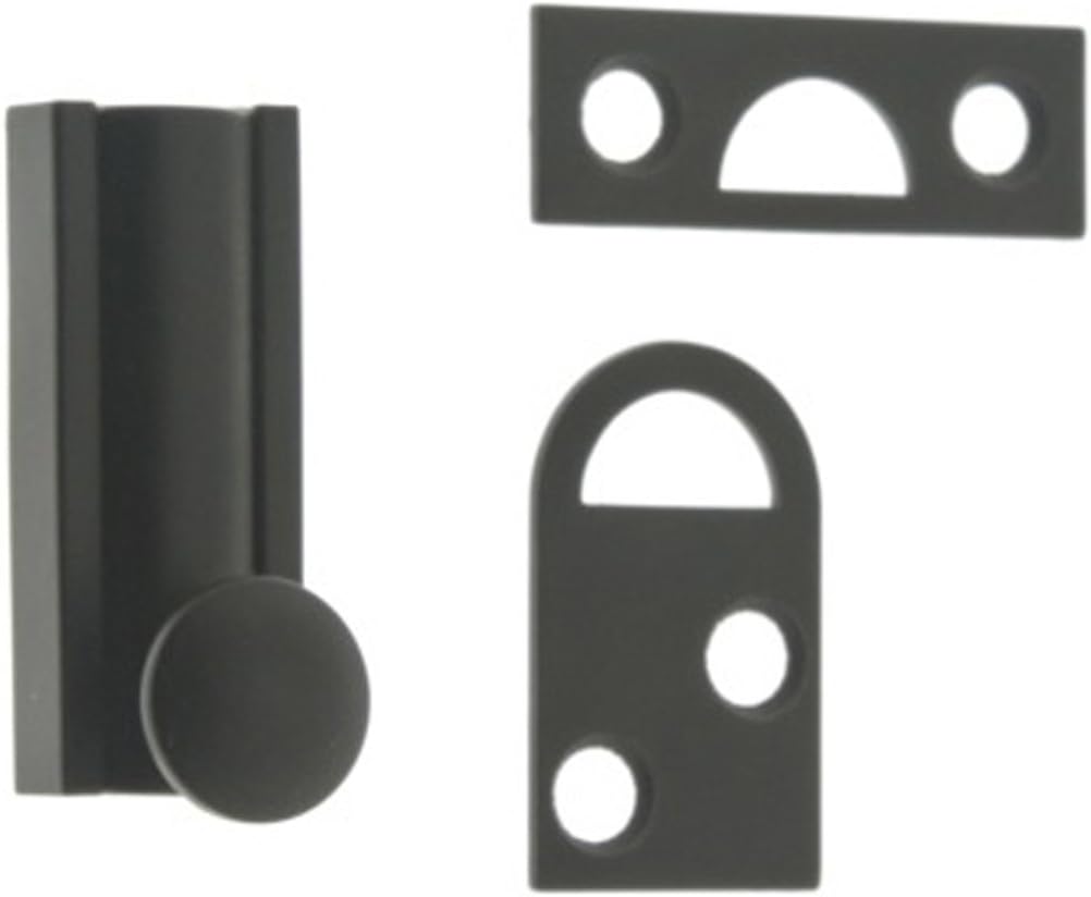 IDH by St. Simons11042-10B Professional Grade Quality Solid Brass 2" Surface Bolt, 2-Inch, Oil-Rubbed Bronze