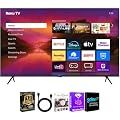 Roku 75R6C7KIT1 75 inch Class Plus Series 4K QLED Mini LED Smart TV Dolby Vision HDR10 Plus 120Hz WiFi Voice Remote HD