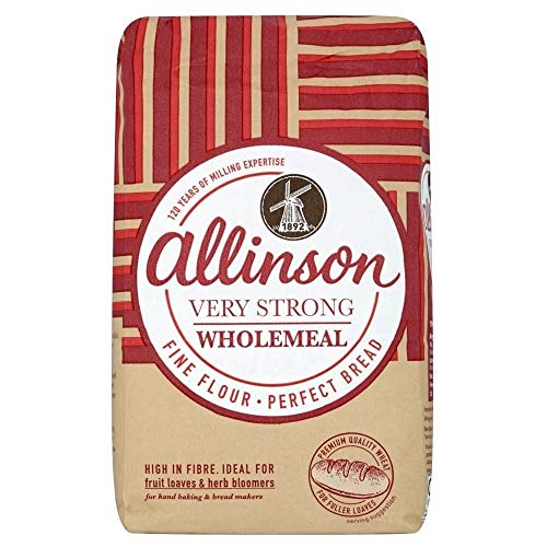 Allinson Very Strong Wholemeal Bread Flour (1.5Kg) - Pack of 2 image 2