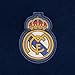 Icon Sports Officially Licensed Real Madrid CF Track Jacket - Unisex Adult - RM52TJ Black_Navy S
