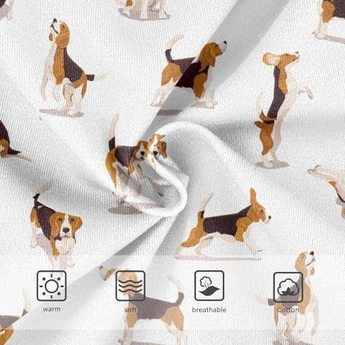 Girls' Underwear Beagle Dog Cotton Stretch Comfort Toddler Panties3