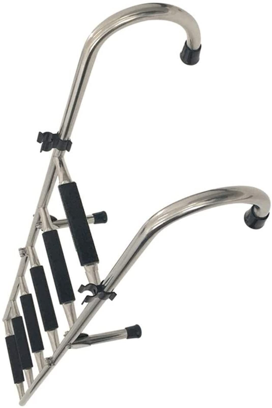 Buy HAO KEAI Stainless Steel Telescoping Boat Ladder 6 Step Foldable