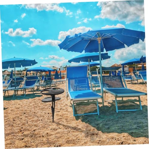 Table à vin pliante extérieure compacte avec support verre pour plage