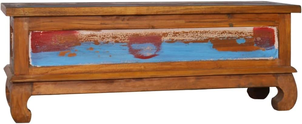 TV Cabinet,Farmhouse TV Cabinet,Media Console,Rustic Stely,Display Cabinet,Corridor Storage Cabinet,Entrance Cabinet,for Living Room,Hallway,Kitchen,Study,Office,43.3"x13.8"x15.7" Reclaimed Teak Wood