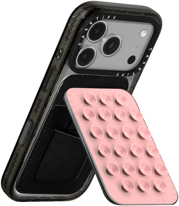CASETiFY Snappy Snap & Stick Cardholder Stand Magsafe Compatible - Primrose Pink