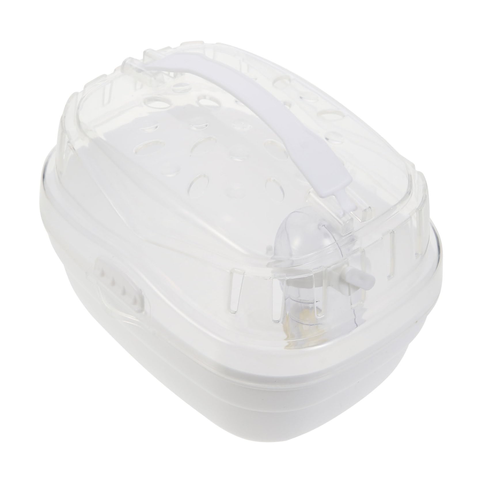 COLLBATH Trasportino Criceto Portatile in Pp, Leggero e Facile da Trasportare, per Uso Outdoor e Picnic, Sicuro per Criceti e Furetti