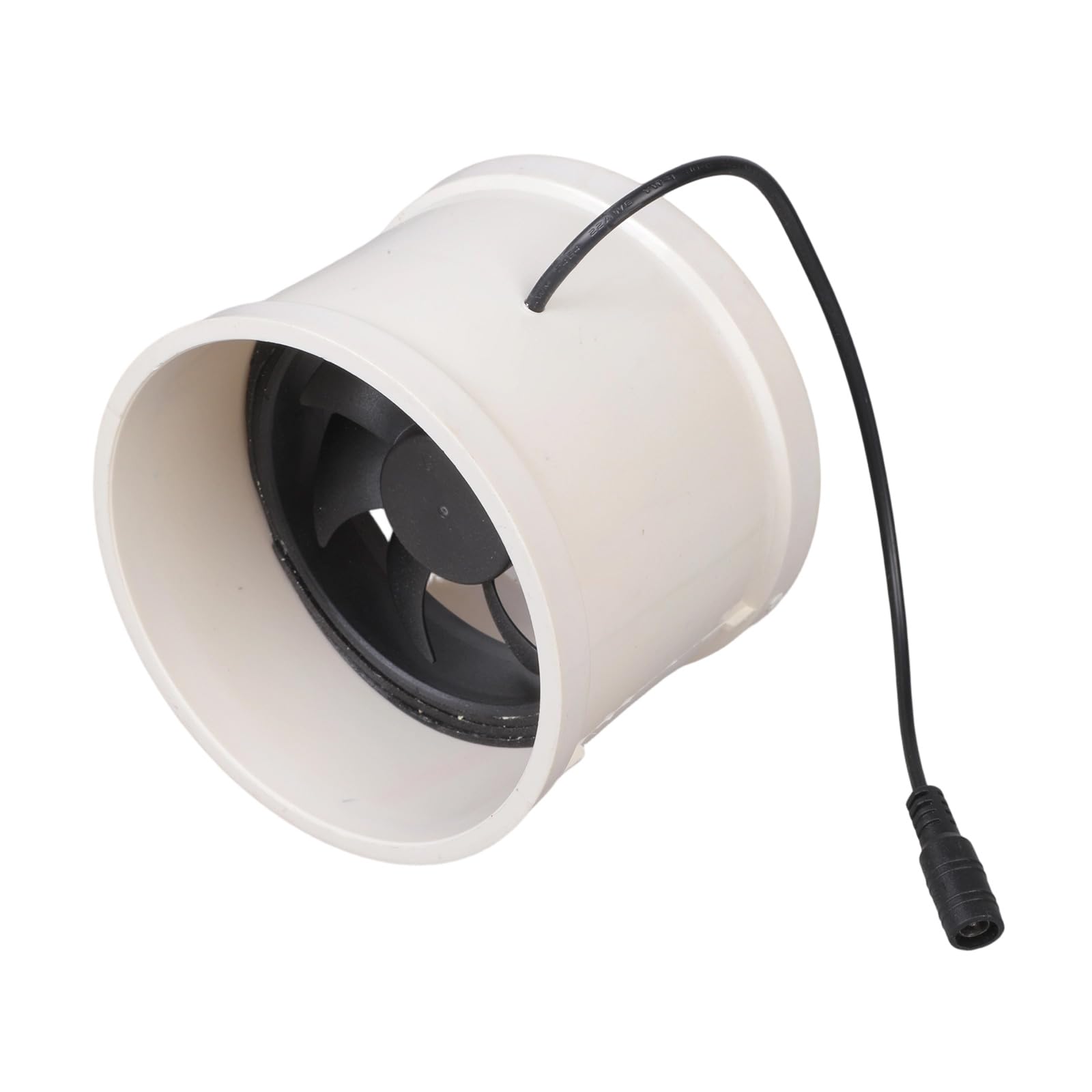 Fromceo Multicolor 110Mm Ventilation Blower 12V 3600Rpm For Efficient Airflows In Shops Sheds Basements With Quiet Operations Pvc Exhaust
