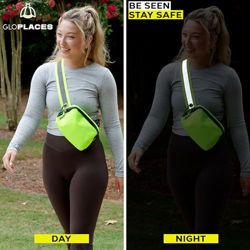 Gloplaces Reflective Belt Bag Night Sash For Night Safety thumb #1