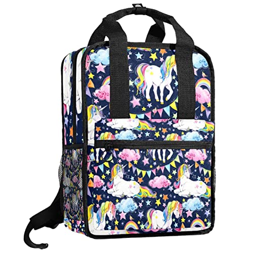 Sac à dos pour garçons avec bretelles réglables - Cartable enfant motif cœur Couleur 3