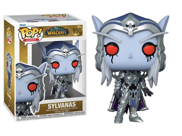 POP Games: World Of Warcraft The Lich King Funko Vinyl Figure (with Compatible Box Case), Multi-Colour, 3.75-Inch