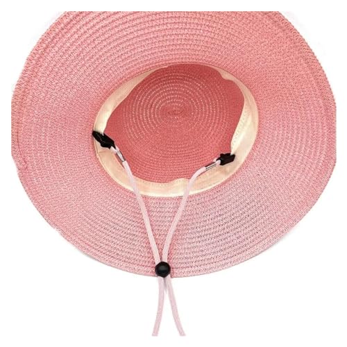Cordon de serrage pour chapeau clip de remplacement multicolore 40cm rose clair