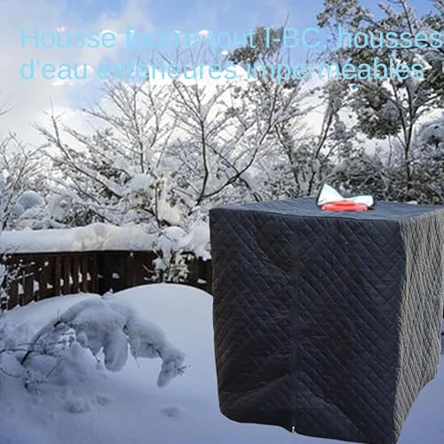 Housse de protection pour citerne d'eau contre les algues et le gel