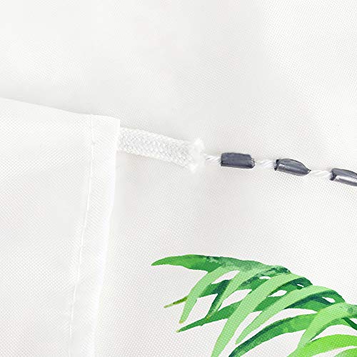 Sevendec Sea Wave Beach Waterproof Shower Curtain Blue Ocean Bathroom Decor Shower Curtain With Hooks W71 X L71 #TOP4