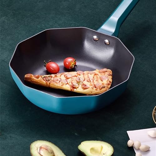 GaRcan Cookware Wok Cooking Pot Cooktop Non Stick Wok Pan Frying Pan Wok Kitchen Accessories - Thumbnail 3