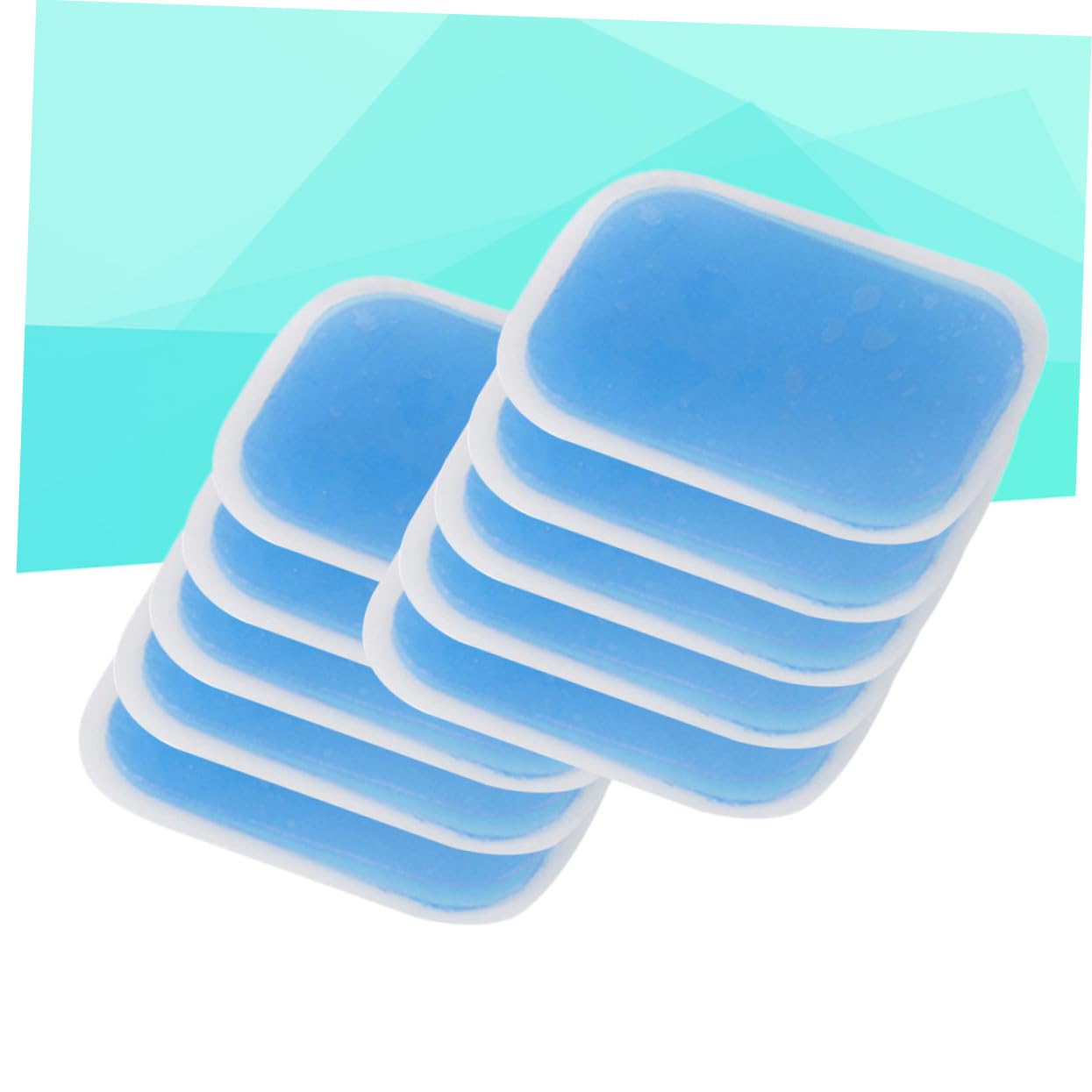FRCOLOR 90stücke Austauschbare Gel-pads Für Abdominal Trainer Hautfreundliche Wiederverwendbare Gel Effektive Muskelstimulation Und Massage Kompatibel Mit Allen Elektrostimulatoren