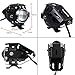 Justech 2X Faros de Motocicleta Luces de Niebla para Luces de Delantera...