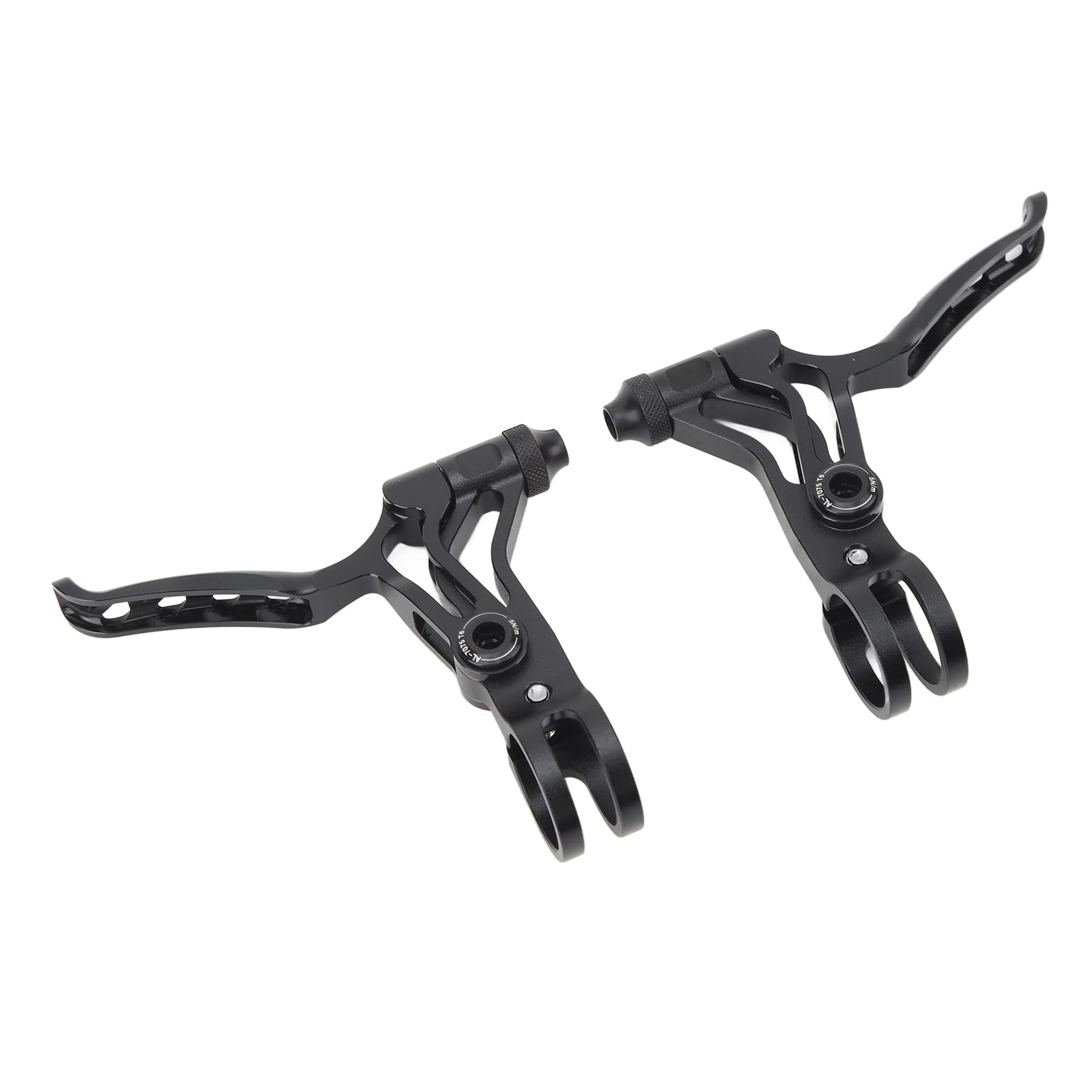 Leva del freno in bicicletta in lega di alluminio cavo 22,2 mm Sensibile manubrio freno a V nero a V per bici pieghevole per bici leggera leggera di precisione durevole desi