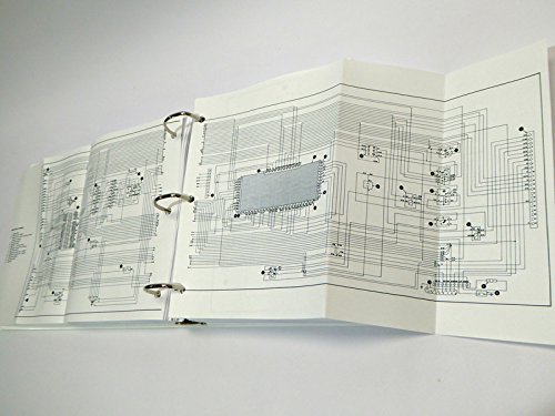Diagram showing wiring harness locations for Ford TW-25 and TW-35 tractors