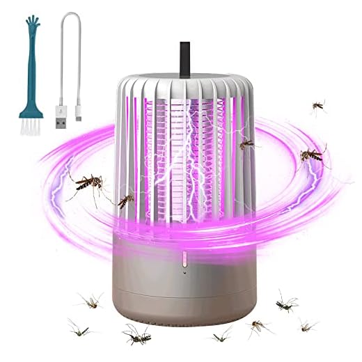 Bug Zapper Indoor & Outdoor, 2 in 1 Mosquito Zapper Electric,Indoor Bug Zapper Plug in,Effective Mosquito Trap & Mosquito Killer & Mosquito Lamp,Fly Zapper Indoor for Home,Garden,Backyard