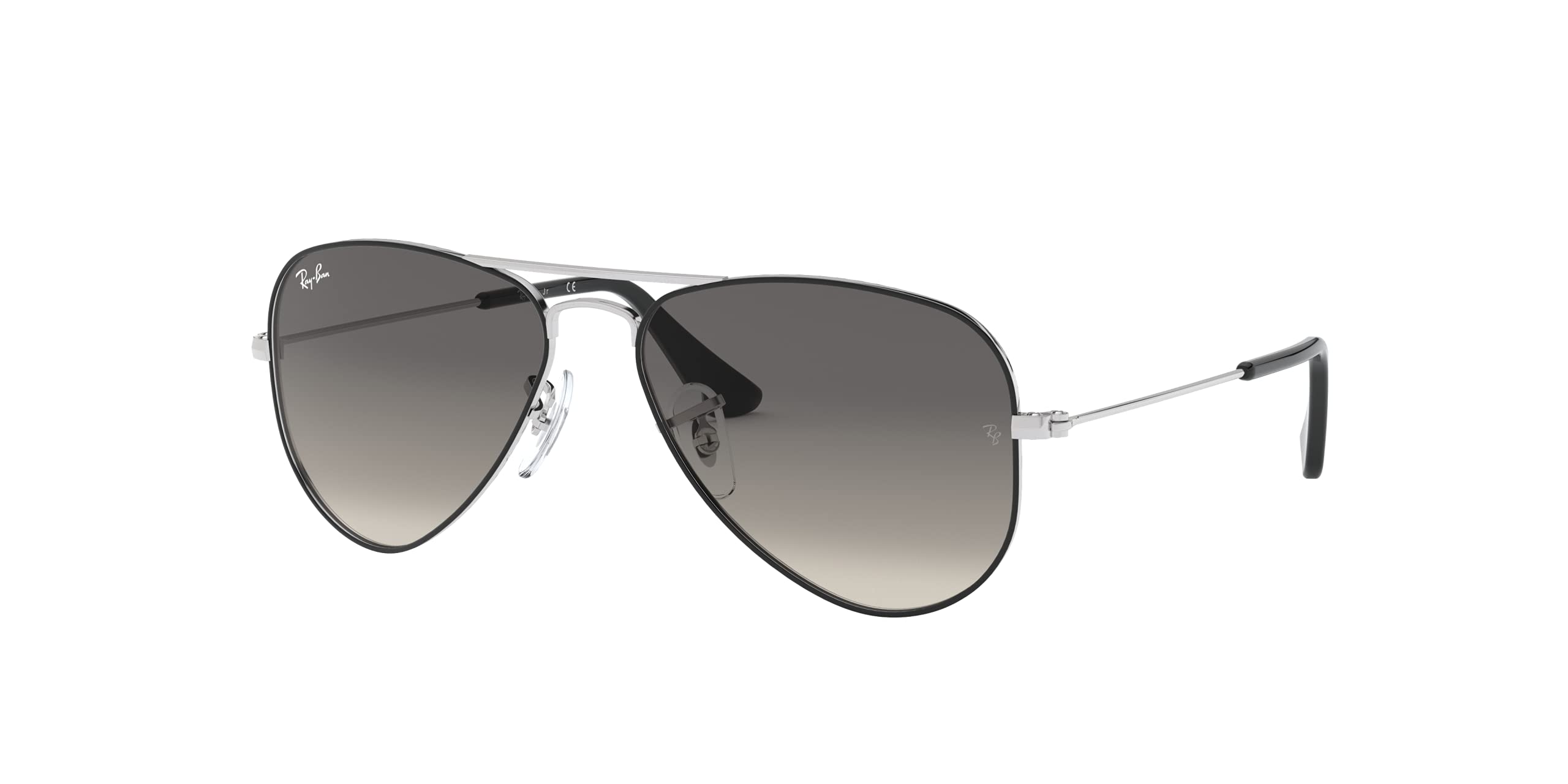 Ray-Ban Junior RJ9506s - Gafas de sol de aviador de metal para niños