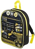  DESPICABLE ME/MINIONS, Sac à dos enfant , Black - DM3 Hologram (Jaune) - MINIONS-BACKPACKS