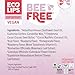 Eco Lips Vegan Superfruit Bee Free Lip Balm Includes Candelilla Wax, Organic Cocoa Butter and Coconut Oil. 100% Plastic-Free Plant Pod Packaging. 3-Pack