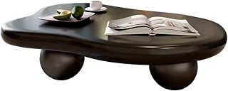 RONGSHEN Mesa de té de Nube esférica Simple Modern de Mesa Baja Moderna Adecuada para Estudio de la Sala de Estar y balcón de 100 cm/120 cm