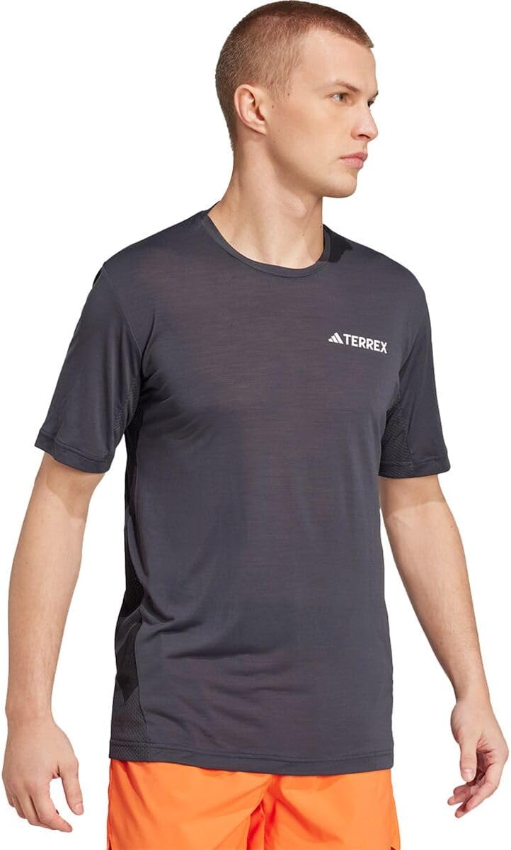 adidas TERREX, Xperior T-Shirt - Men's, Carbon, L - Image 4