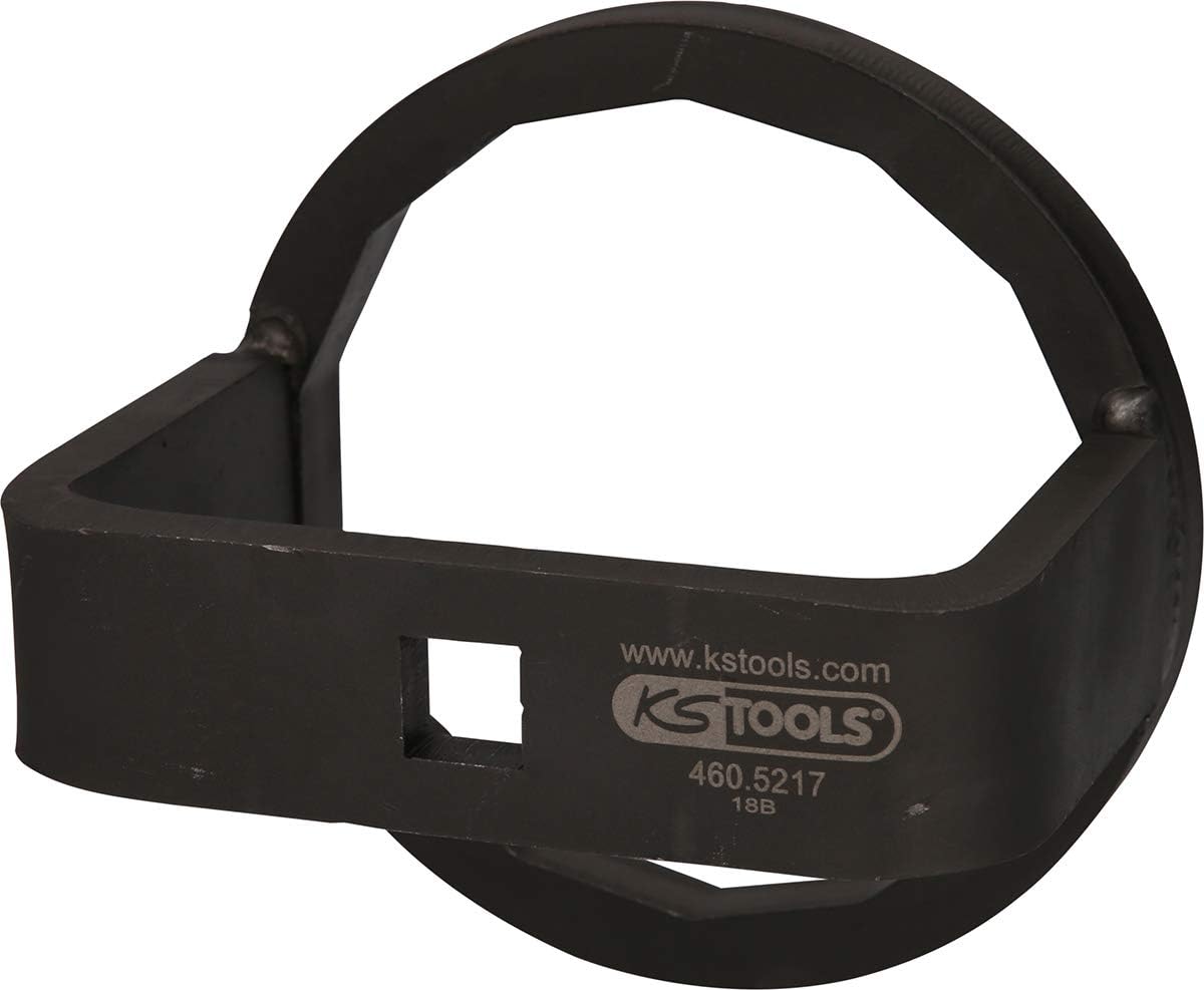 KS Tools 460.5217 Oil Filter Wrench Diameter 94 mm / 14 Flutes White