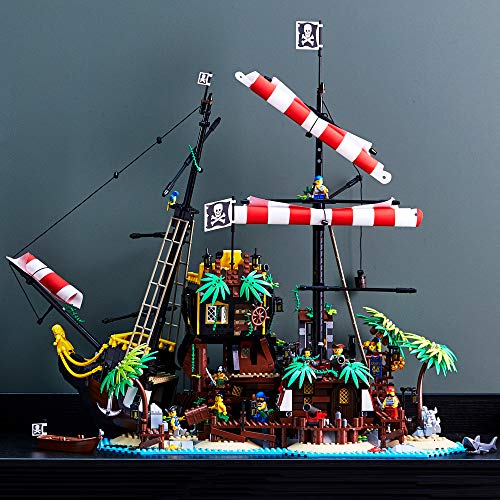 Lego Ideas Pirates Of Barracuda Bay 21322 Building Kit, Cool Pirate Shipwreck Model With Pirate Action Figures For Play And Display, Makes A Great Birthday (2,545 Pieces) #TOP6