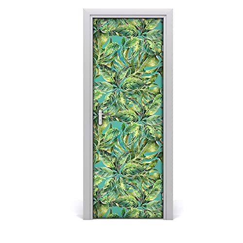 Vinilo para puerta de selva de 85x200 cm autoadhesivo e impermeable 2