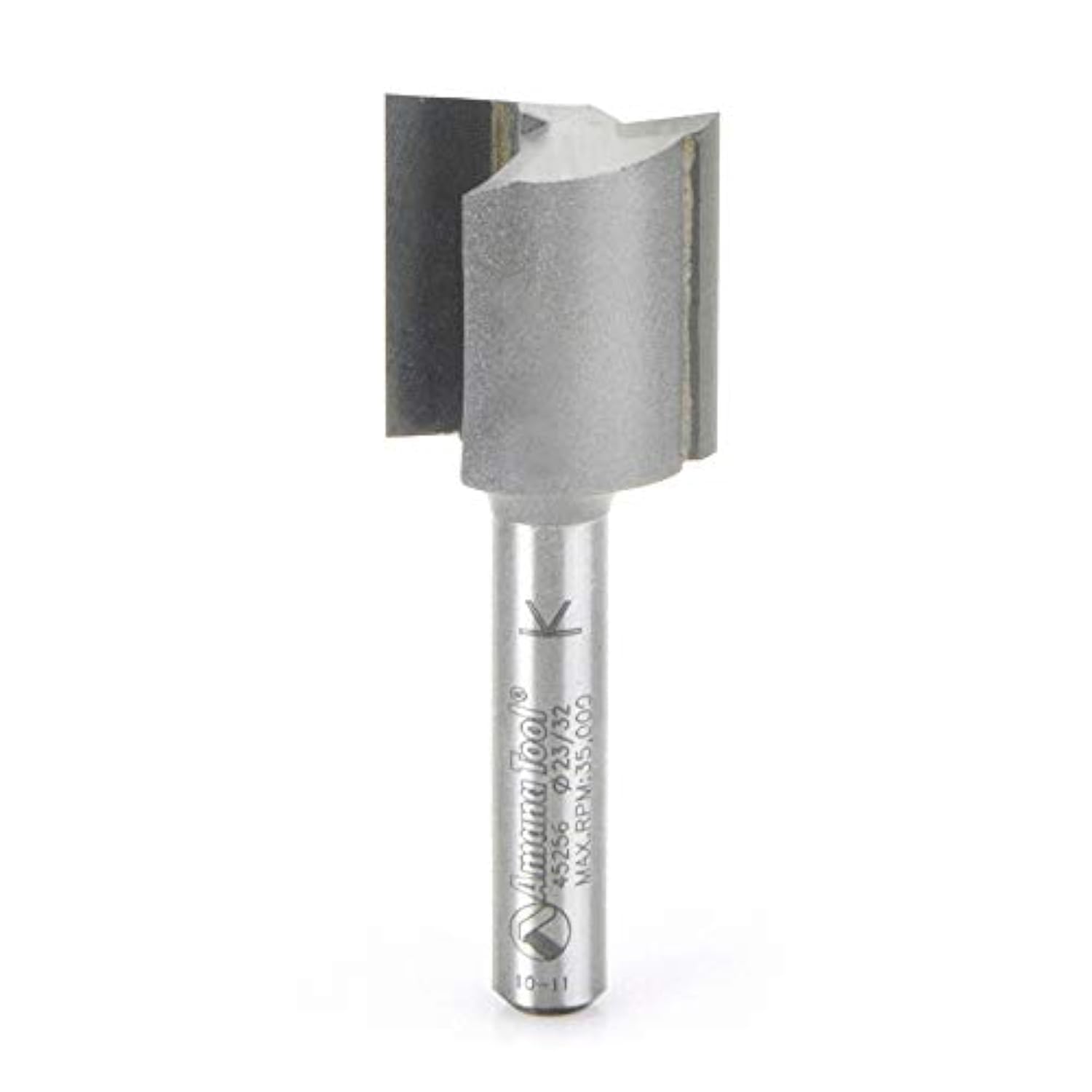 Amana Tool - 45256 Carbide Tipped Straight Plunge 18mm Dia x 3/4mm x 1/4" Shank