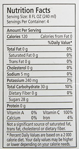 Ceres 100% All Natural Pure Fruit Juice Blend, Peach - Gluten Free, Rich In Vitamin C, No Added Sugar Or Preservatives, Cholesterol Free - 33.8 Fl Oz (Pack Of 1) #TOP5