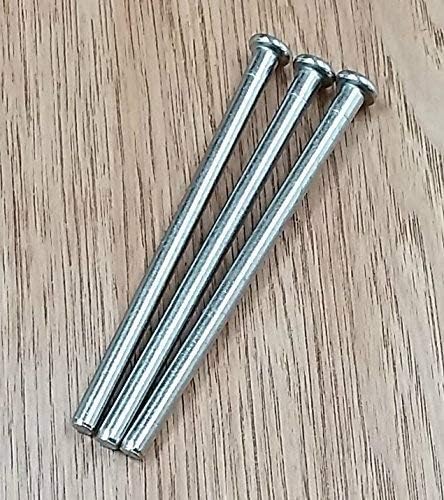 Hinge Outlet Hinge Pins for Doors, 3.5 inches, Satin Nickel, 3 Pack