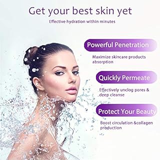 Facial Steamer, Professional Spa Home Face Steamer Sauna Pores Cleanse-BPA Free Warm Mist Moisturizing Humidifier-Leakproof-Temp Control-Fast Steam Sprayer-bonus 4 Piece Stainless Steel Skin Kit