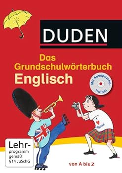 Paperback Duden Grundschulwörterbuch Englisch mit CD-ROM [German] Book